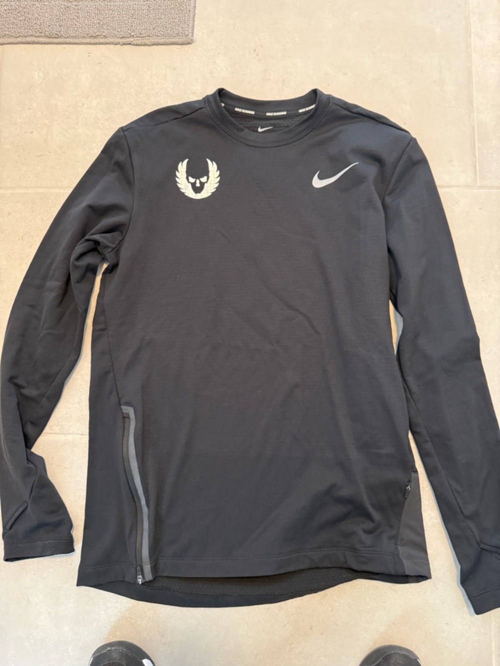 Nike Oregon Project therma-sphere Men’s long-Sleeve cold weather running shirt